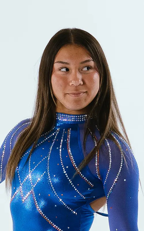 Boise State Gymnastics student-athletes Isabella Delarosa.