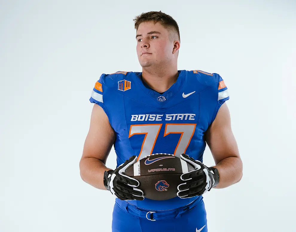 Boise State Football student-athlete Kage Casey.