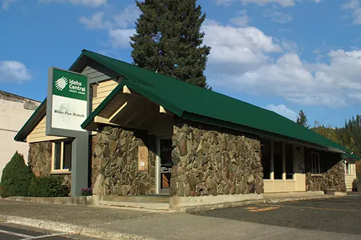 White Pine Branch of ICCU in Pierce, Idaho