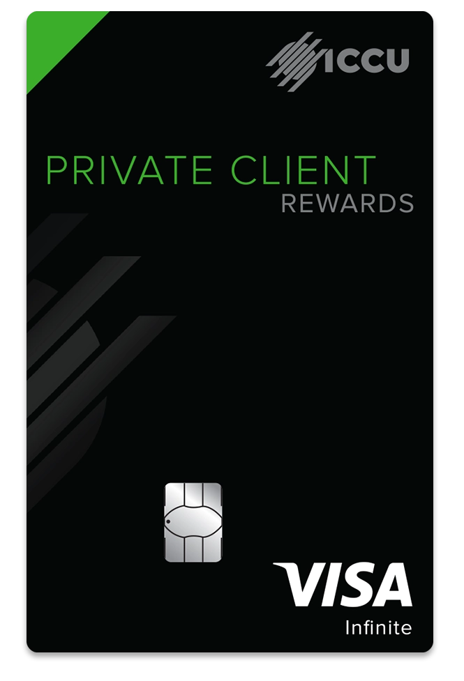 A graphic of the Private Client Visa Infinite® Rewards Credit Card