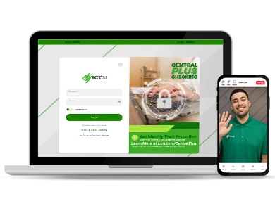 computer with ICCU videoChat